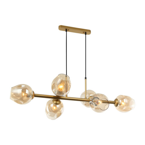 Pendant lamp Lux Borgo 40w – modern pendant lamp in golden