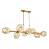 Pendant lamp Lux Borgo – modern pendant lamp in golden