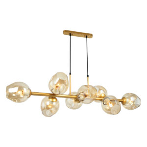 Pendant lamp Lux Borgo – modern pendant lamp in golden