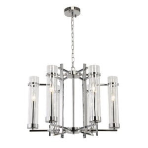 Pendant lamp Lux Aspen 40w – modern pendant lamp in chrome and steel