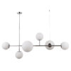 Pendant lamp Lux Vailante 5w – modern pendant lamp in chrome and steel