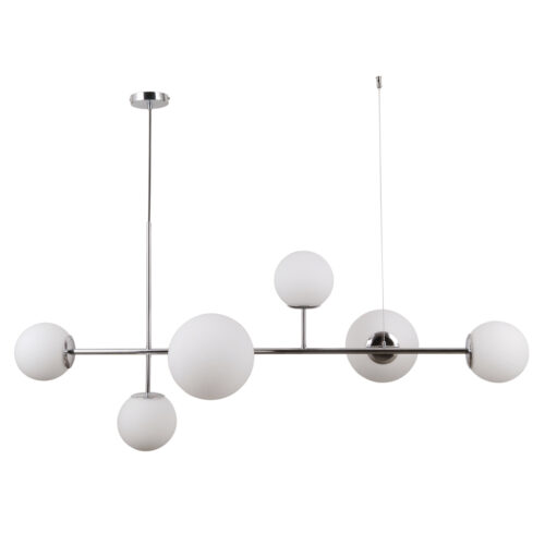 Pendant lamp Lux Vailante 5w – modern pendant lamp in chrome and steel