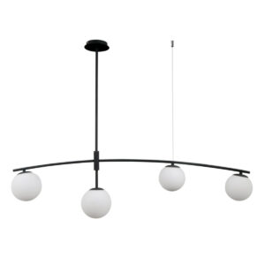 Pendant lamp Lux Senai 5w – modern pendant lamp in black