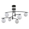 Pendant lamp Lux Senai – modern pendant lamp in black