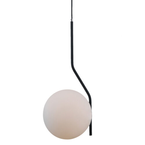 Pendant lamp Lux Carimi – modern pendant lamp in graphite and steel