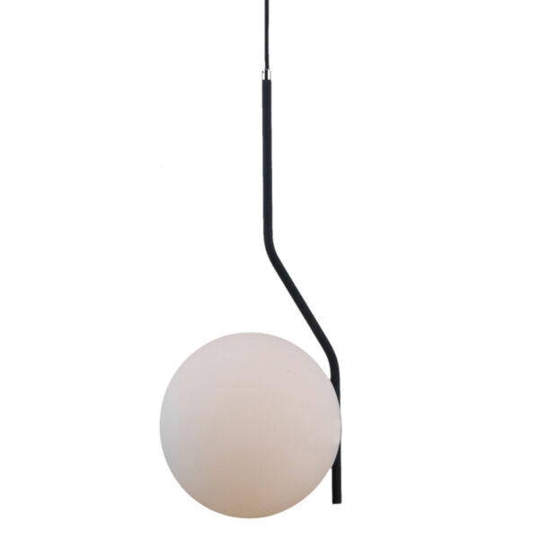 Pendant lamp Lux Carimi – modern pendant lamp in graphite and steel
