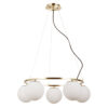 Pendant lamp Lux Larosa – modern pendant lamp in antique bronze and steel