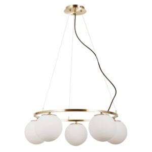 Pendant lamp Lux Larosa – modern pendant lamp in antique bronze and steel