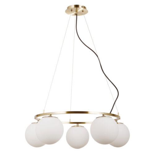 Pendant lamp Lux Larosa – modern pendant lamp in antique bronze and steel