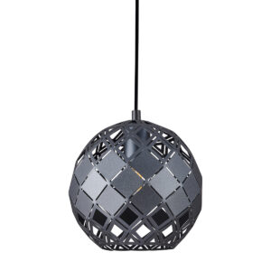 Pendant lamp Lux Paulela – modern pendant lamp in black and steel