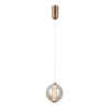 Pendant lamp Lux Butero – modern pendant lamp in gold and aluminum