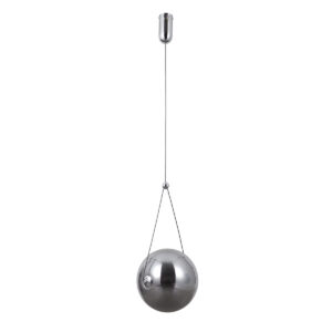 Pendant lamp Lux Rastia – modern pendant lamp in chrome and steel