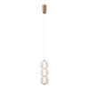 Pendant lamp Lux Ganti – modern pendant lamp in gold and aluminum