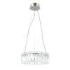 Pendant lamp Lux Nosta 24w – modern pendant lamp in chrome and steel