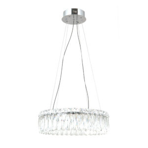 Pendant lamp Lux Nosta 36w – modern pendant lamp in chrome and steel