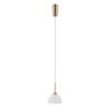 Pendant lamp Lux Montiela – modern pendant lamp in gold and aluminum