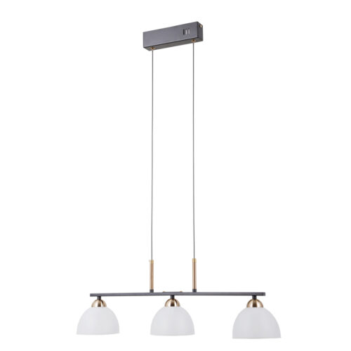 Pendant lamp Lux Montiela 15w – modern pendant lamp in matt black