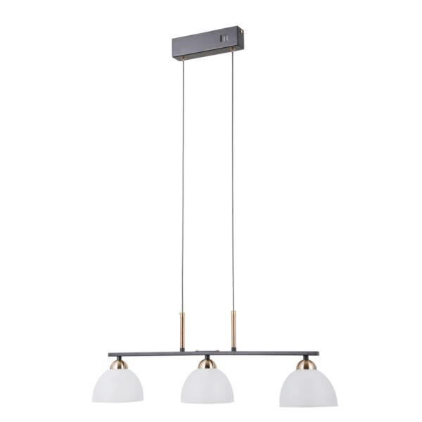 Pendant lamp Lux Montiela 15w – modern pendant lamp in matt black
