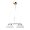 Pendant lamp Lux Montiela – modern pendant lamp in gold and aluminum