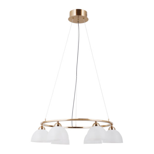 Pendant lamp Lux Montiela – modern pendant lamp in gold and aluminum
