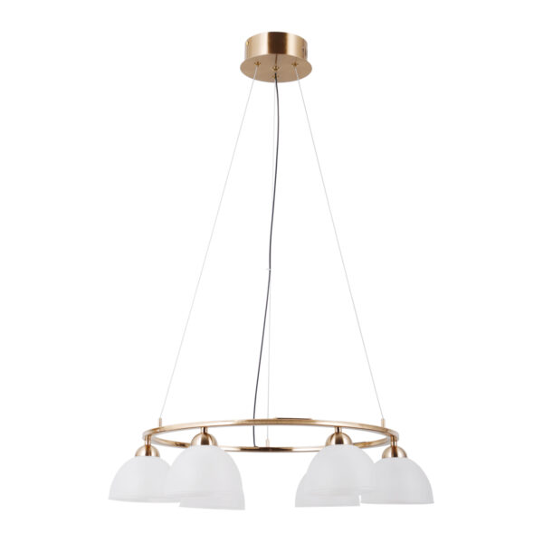 Pendant lamp Lux Montiela – modern pendant lamp in gold and aluminum