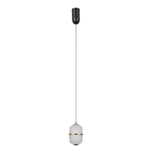 Pendant lamp Lux Alani 6w – modern pendant lamp in matt black