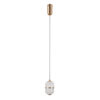 Pendant lamp Lux Alani – modern pendant lamp in gold and aluminum