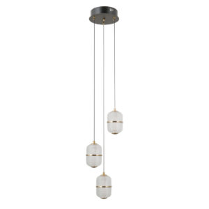 Pendant lamp Lux Alani – modern pendant lamp in matt black