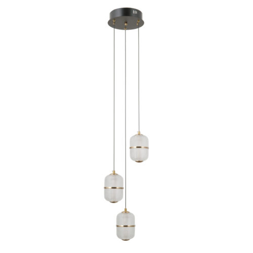 Pendant lamp Lux Alani – modern pendant lamp in matt black