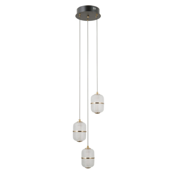 Pendant lamp Lux Alani – modern pendant lamp in matt black