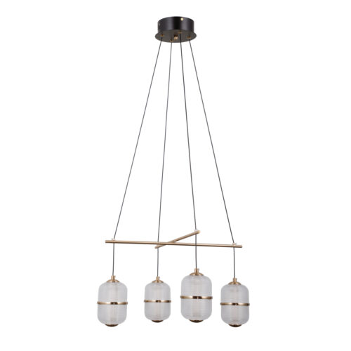 Pendant lamp Lux Alani – modern pendant lamp in matt black