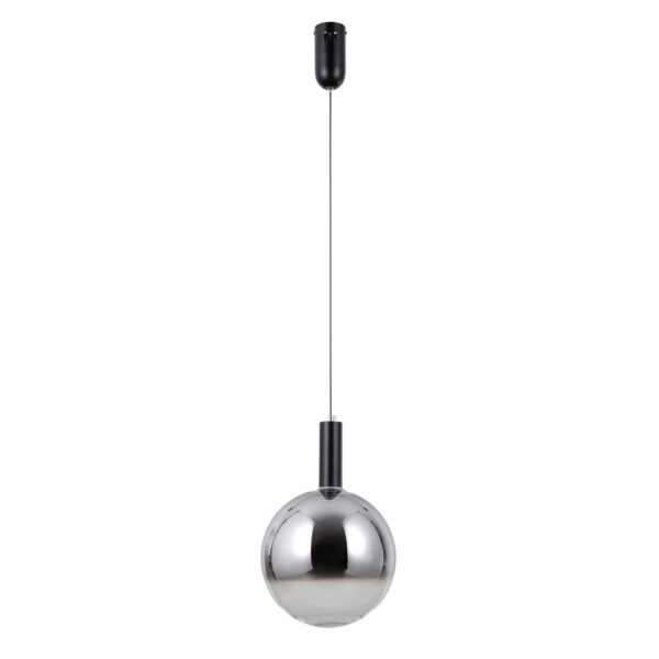Pendant lamp Lux Strela – modern pendant lamp in matt black and steel