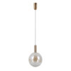 Pendant lamp Lux Strela – modern pendant lamp in gold and steel