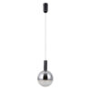 Pendant lamp Lux Strela – modern pendant lamp in matt black and steel