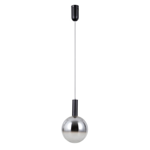 Pendant lamp Lux Strela – modern pendant lamp in matt black and steel