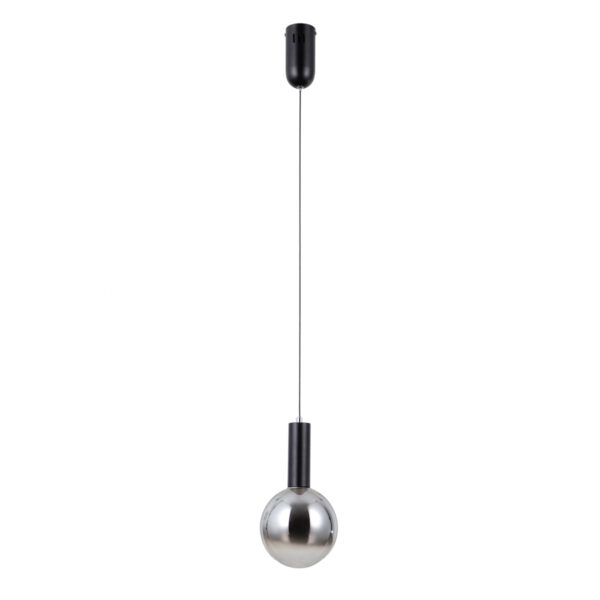 Pendant lamp Lux Strela – modern pendant lamp in matt black and steel