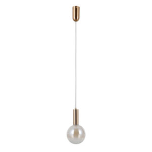 Pendant lamp Lux Strela – modern pendant lamp in gold and steel