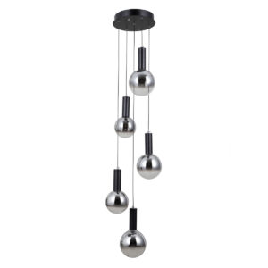 Pendant lamp Lux Strela – modern pendant lamp in matt black and steel