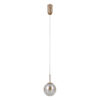 Pendant lamp Lux Velada – modern pendant lamp in gold and steel
