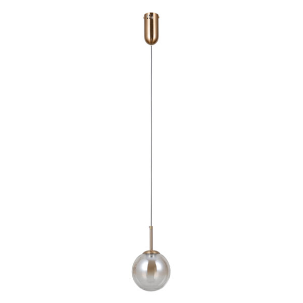 Pendant lamp Lux Velada – modern pendant lamp in gold and steel