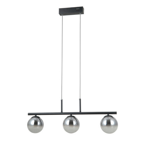 Pendant lamp Lux Velada – modern pendant lamp in matt black and steel