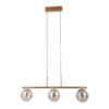 Pendant lamp Lux Velada 15w – modern pendant lamp in gold and steel
