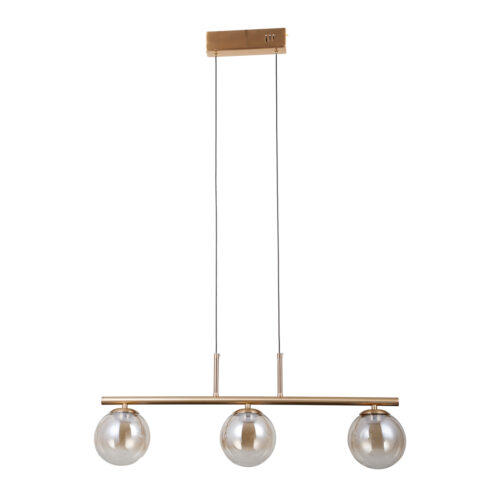 Pendant lamp Lux Velada 15w – modern pendant lamp in gold and steel