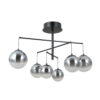 Pendant lamp Lux Velada – modern pendant lamp in matt black and steel