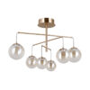 Pendant lamp Lux Velada 30w – modern pendant lamp in gold and steel