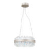 Pendant lamp Lux Horna – modern pendant lamp in champagne and steel
