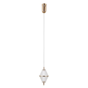 Pendant lamp Lux Fuente 5w – modern pendant lamp in gold and aluminum