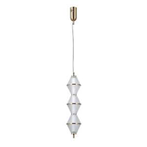 Pendant lamp Lux Fuente – modern pendant lamp in gold and aluminum