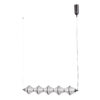 Pendant lamp Lux Fuente – modern pendant lamp in matt black and aluminum