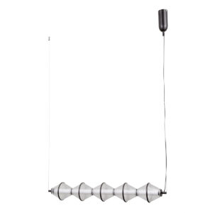 Pendant lamp Lux Fuente – modern pendant lamp in matt black and aluminum